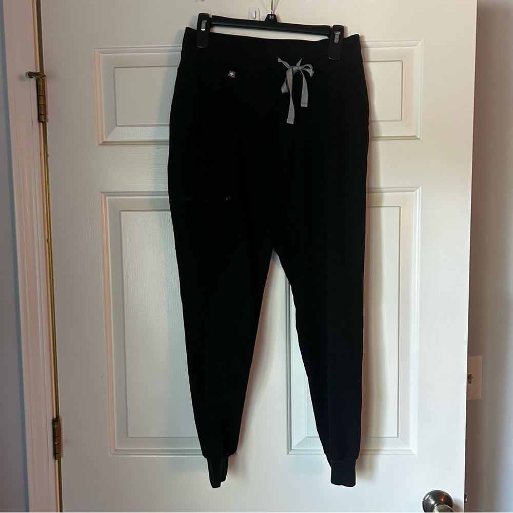 Figs scrubs Zamora joggers black